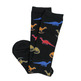 Calcetín niño alto dinosaurios algodón JC SOCKS Negro